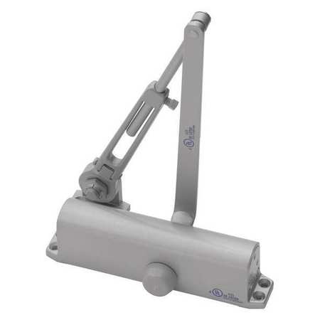 Manual Hydraulic GAV 1111 Door Closer Heavy Duty Interior and Exterior, Silver