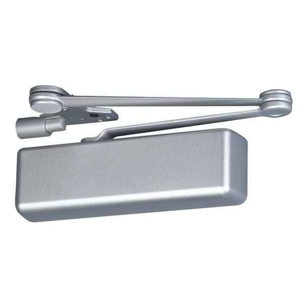 Manual Hydraulic GAV 5831 Door Closer Heavy Duty Interior and Exterior, Silver