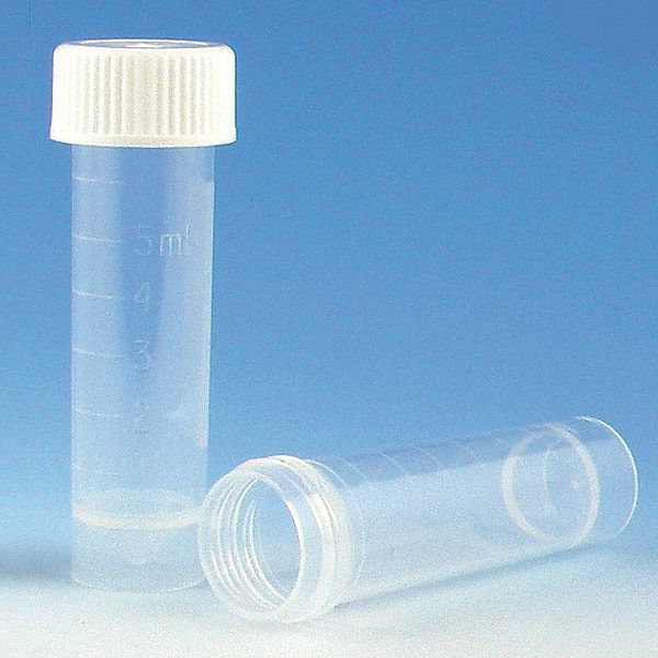 Transport Tube, 5mL, 56mm L, PP, PK500