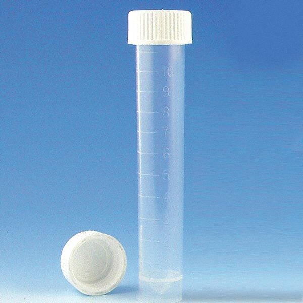 Transport Tube, 10mL, 92mm L, PP, PK500