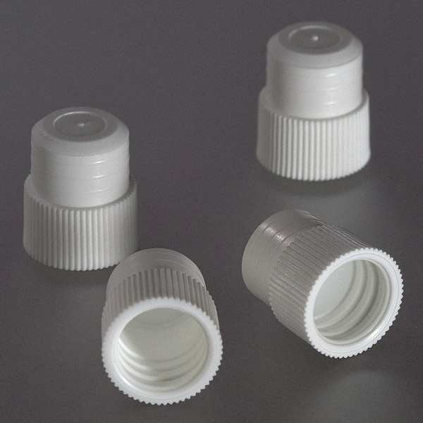 Plug Cap, Red, Polyethylene, PK1000