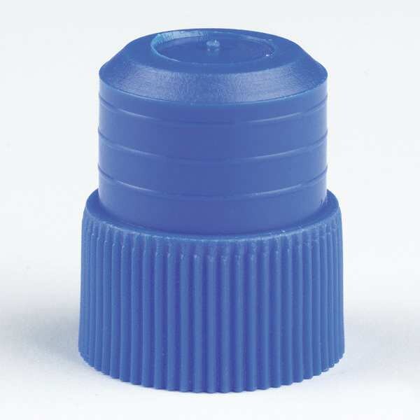 Plug Cap, Blue, Polyethylene, PK1000