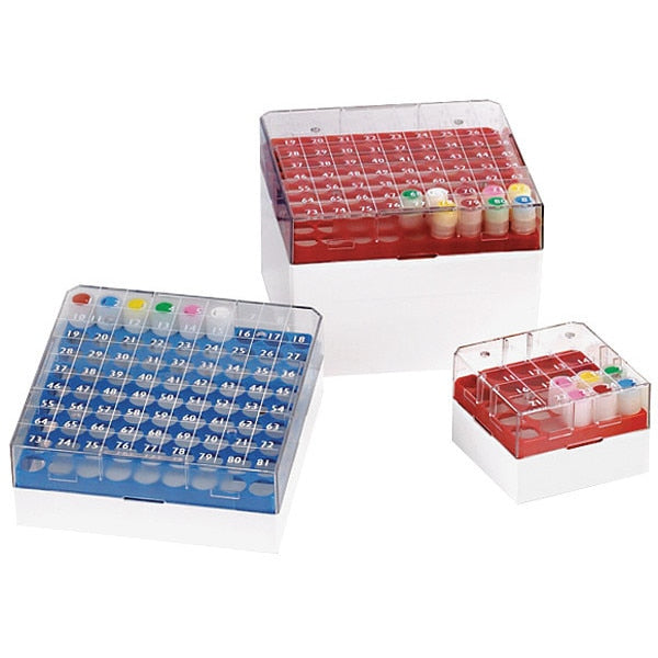 Cryogenic Vial Storage Box, Blue, PK8