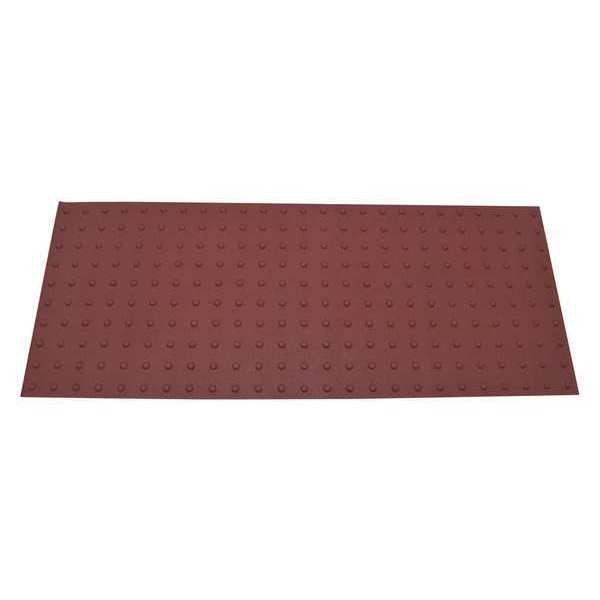 ADA Warning Pad, Red, 5 ft. L, 1