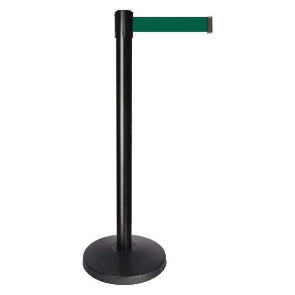 Barrier Post, Dark Grn Belt, 10 ft. Belt L