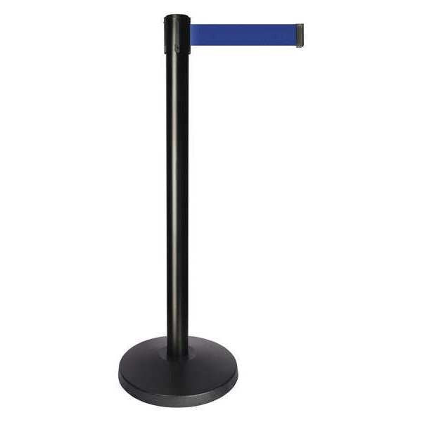 Barrier Post, Blue Belt, 10 ft. Belt L