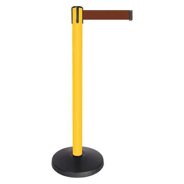 Barrier Post, Brown Belt, Yellow Post