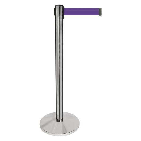 Barrier Post, Silver Post, Purple Belt