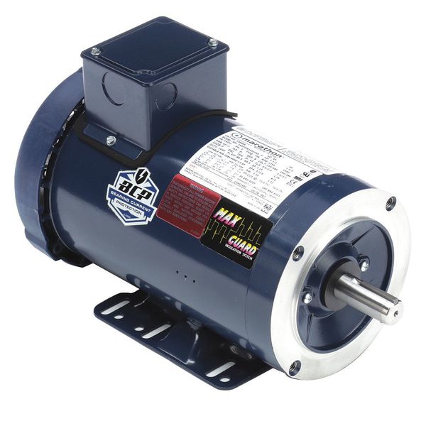 3-Phase General Purpose Motor, 1 1/2 HP, 145TC Frame, 230/460V AC Voltage, 1,755 Nameplate RPM