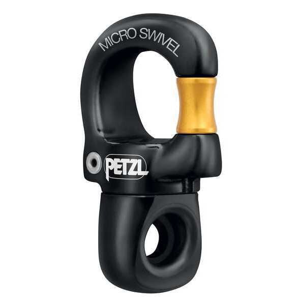 Swivel Protector, Aluminum, Plastic, Black