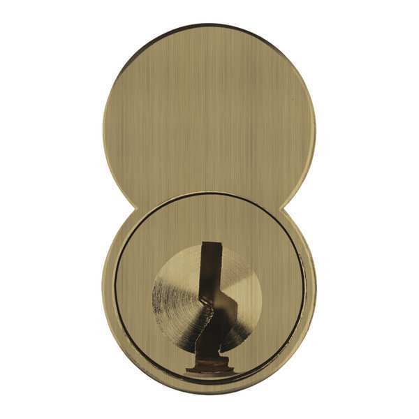 Interchangeable Core, Bright Brass