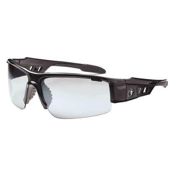 Safety Glasses, Wraparound I/O Polycarbonate Lens, Anti-Fog