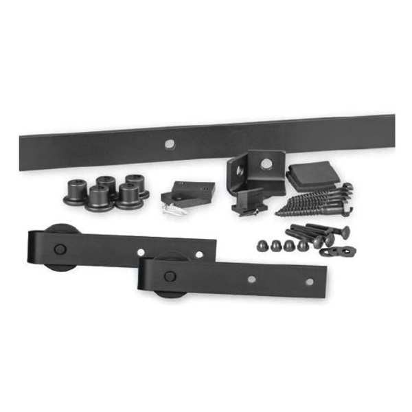 Track kit, Steel, Black