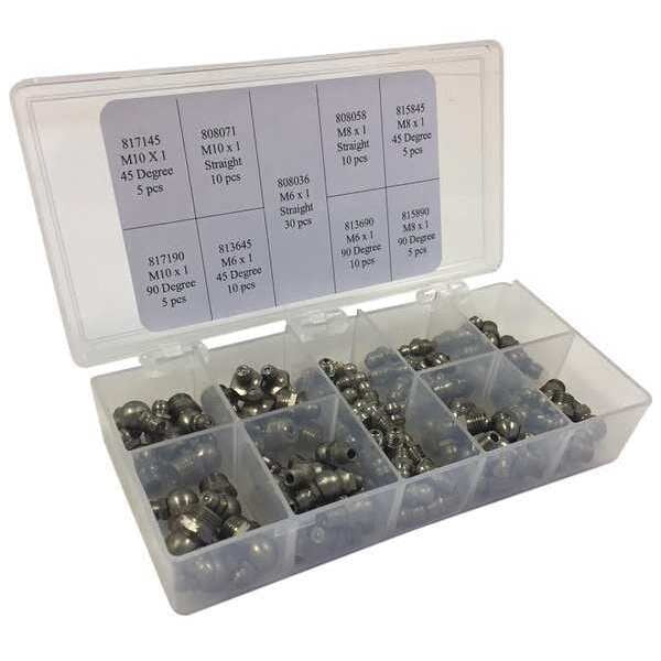 Grease Fitting Kit, Metric Type