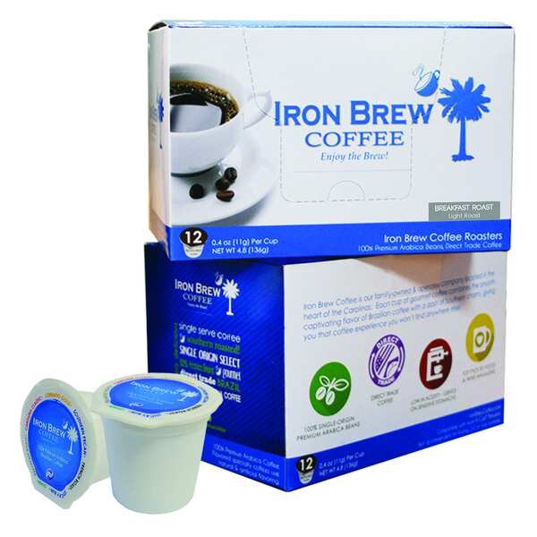 Coffee, 0.12 oz. Net Weight, Ground, PK12