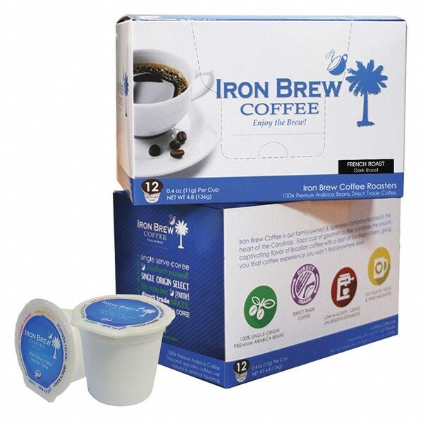 Coffee, 0.12 oz. Net Weight, Ground, PK12