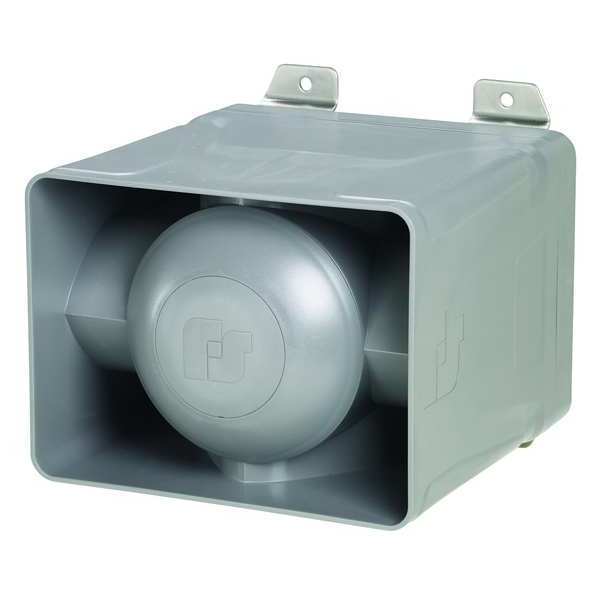 Electronic Horn, Gray, Voltage 120/240VAC
