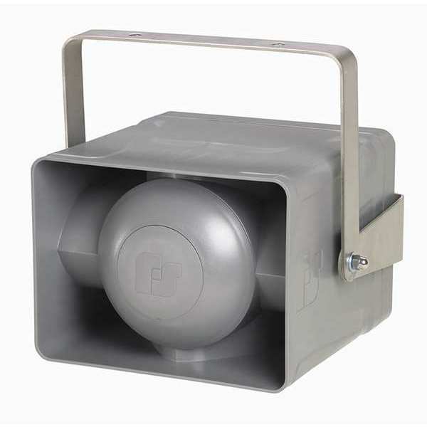 Electronic Siren, Gray, Voltage 120/240VAC