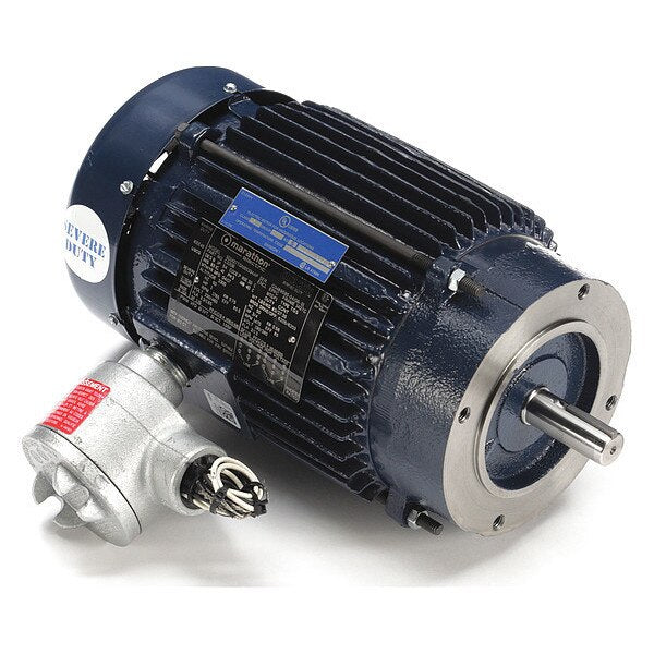 Hazardous Location Motor, 1 HP, 3.3/1.6A