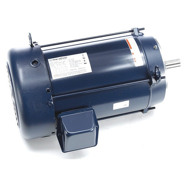 3-Phase General Purpose Motor, 15 HP, 215TC Frame, 230/460V AC Voltage, 3,495 Nameplate RPM