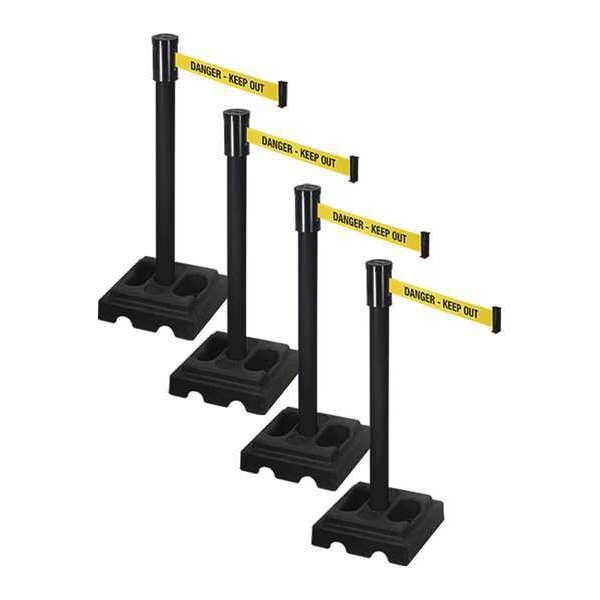 Barrier Systems, Post Black, 15 ft. Belt