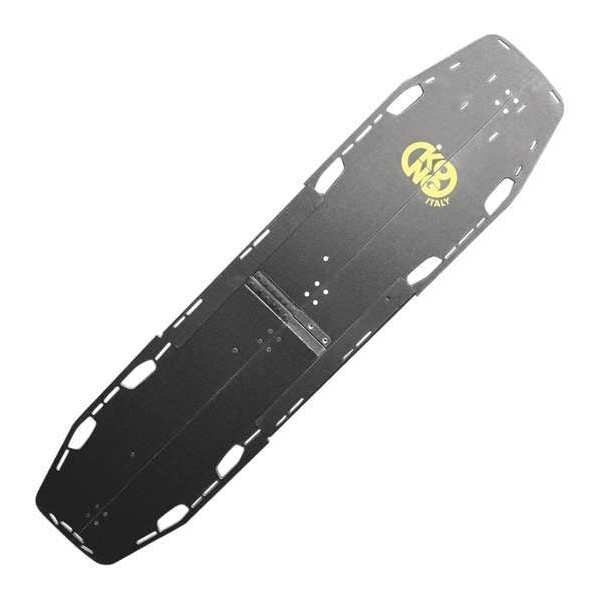 Two-Folding Stretcher, Black, 300lb Cap.