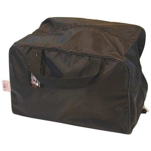 Mask Bag, 400 Denier Nylon, Black, 12 in Height