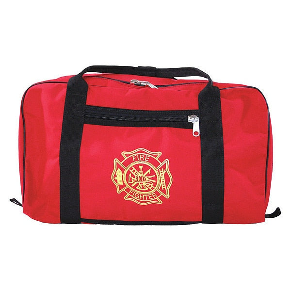 Gear Bag, Cordura(R) Nylon with a Urethane Coated, Red, 15 in Height