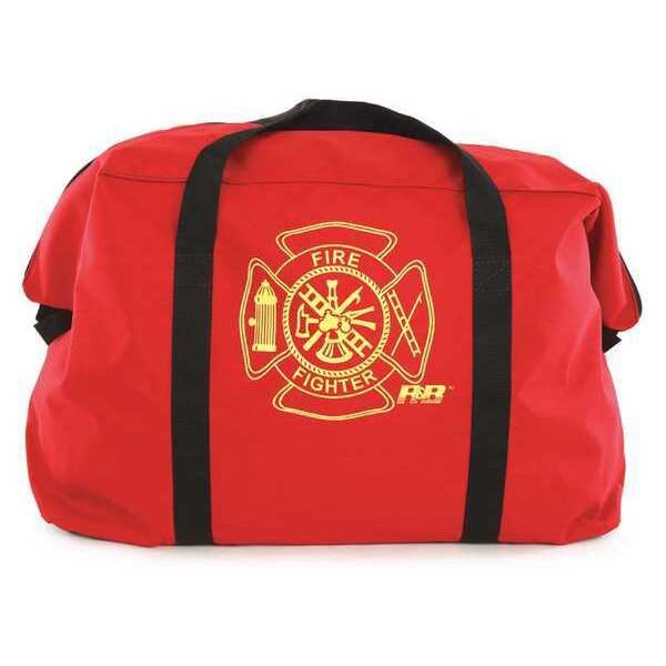 Step In Gear Bag, Cordura(R) Nylon, Red, 17 in Height