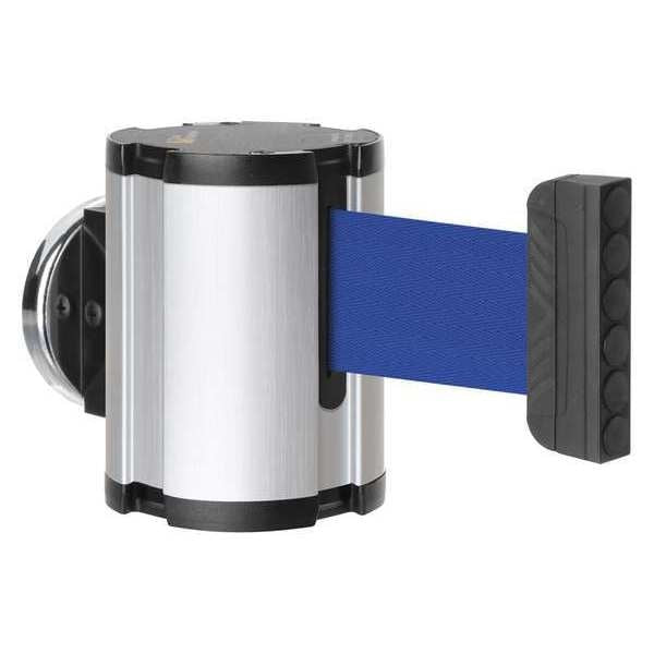 Retractable Belt Barrier, Brushed Nickel