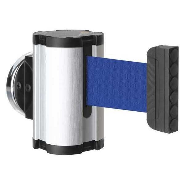 Retractable Belt Barrier, Brushed Nickel