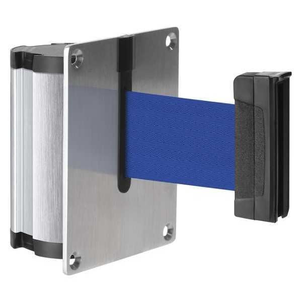 Retractable Belt Barrier, Brushed Nickel