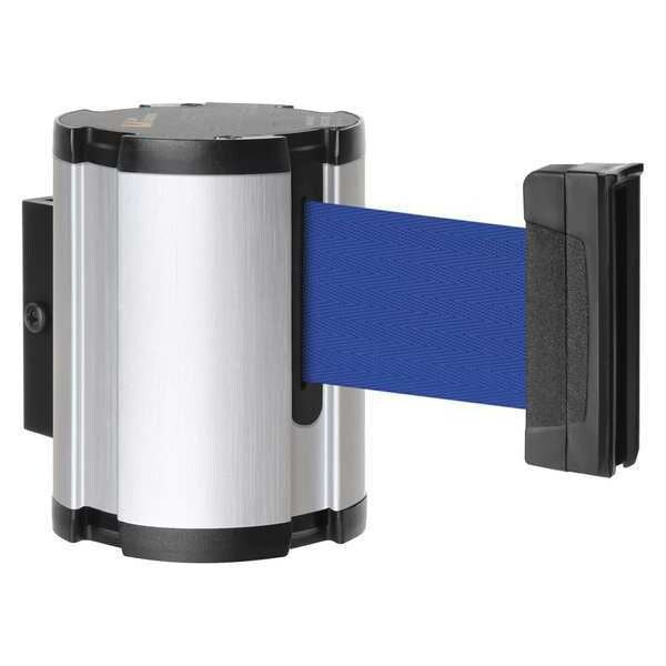 Retractable Belt Barrier, Brushed Nickel