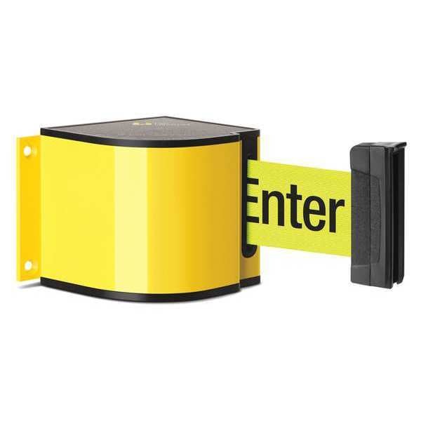Retractable Belt Barrier, Powder Coated