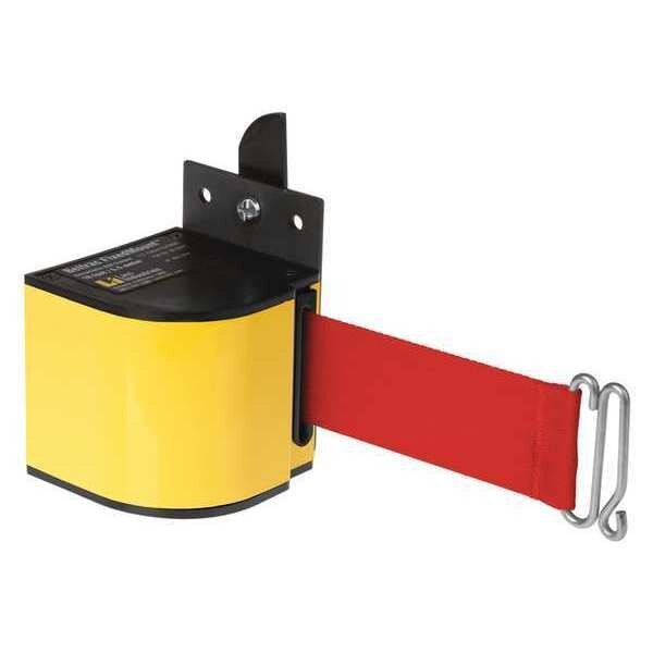 Retractable Belt Barrier, Powder Coated