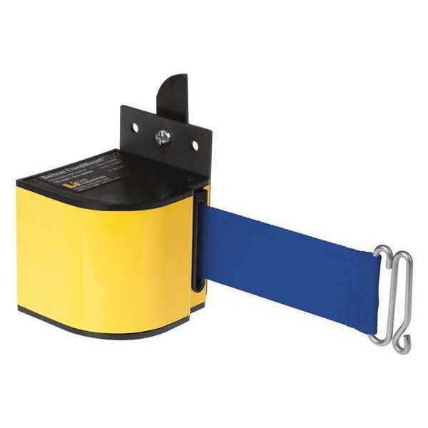 Retractable Belt Barrier, Powder Coated