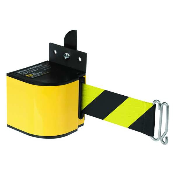 Retractable Belt Barrier, Powder Coated