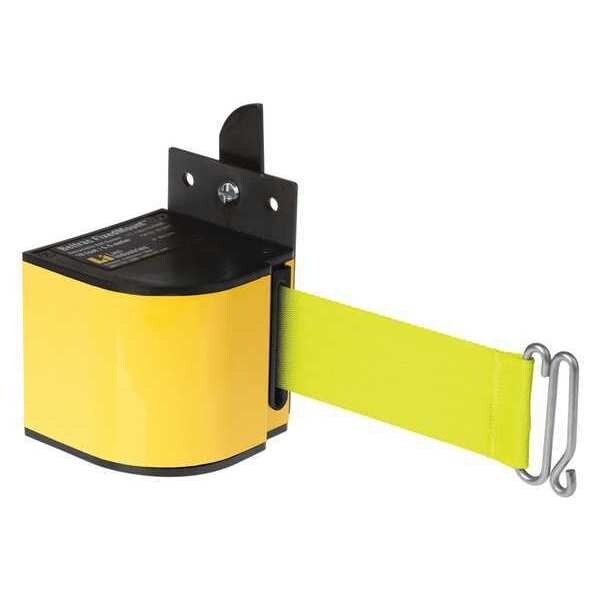 Retractable Belt Barrier, Powder Coated