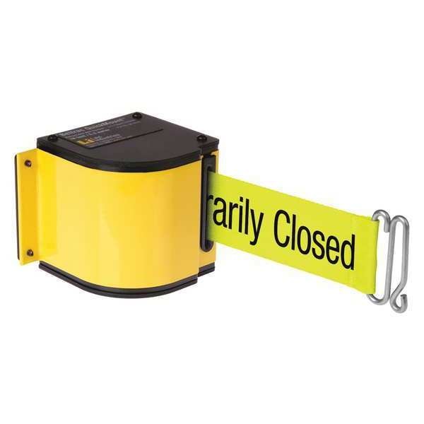 Retractable Belt Barrier, Powder Coated