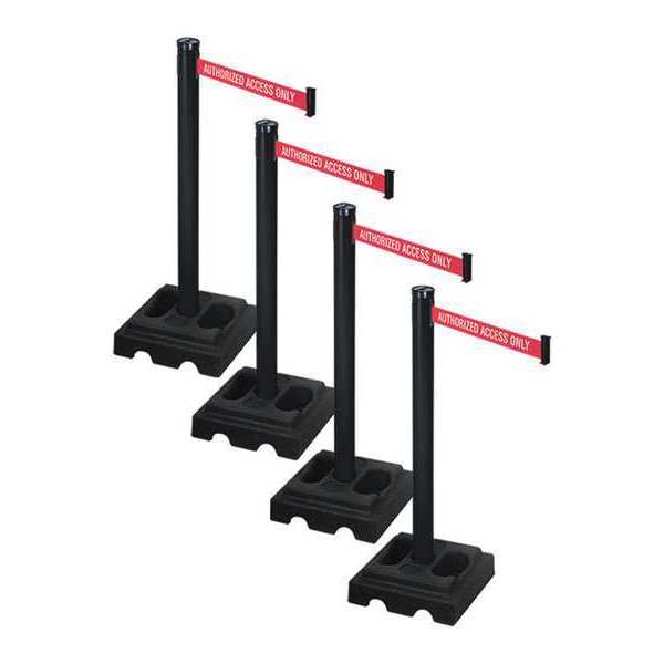 Barrier Systems, Post Black, 10 ft. Belt