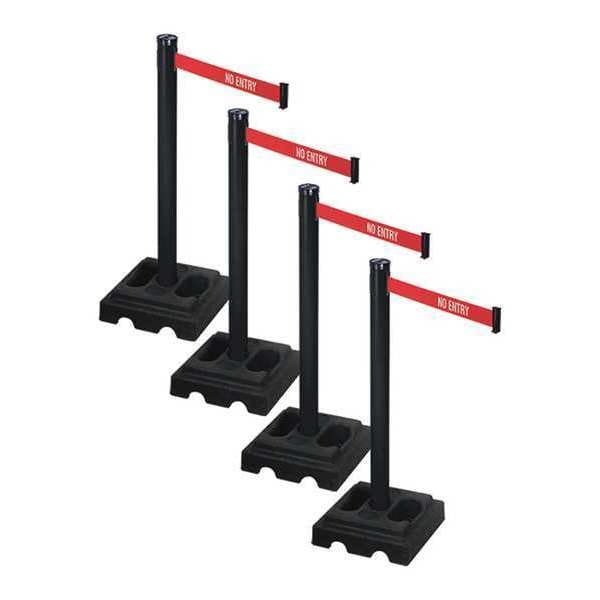Barrier Systems, Post Black, 10 ft. Belt