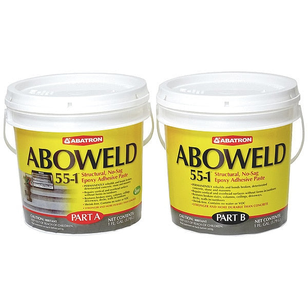 Epoxy Adhesive, Gray, 1:01 Mix Ratio, 5 hr Functional Cure, 16 lb, Pail