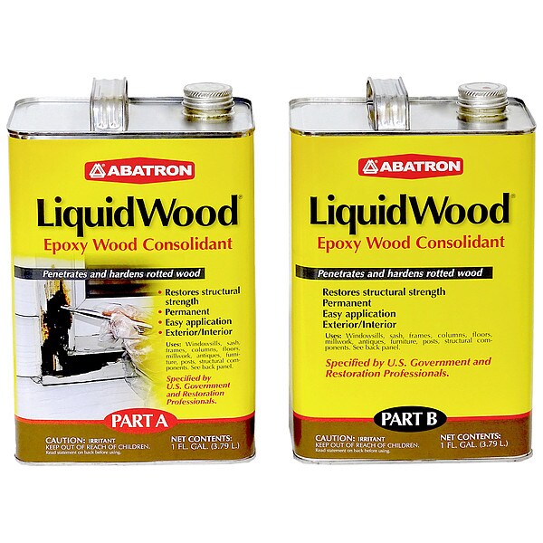 Wood Hardener Can Amber LiquidWood