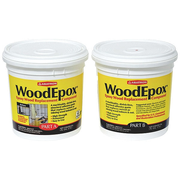 Putty 256 oz Size, Pail Beige WoodEpox