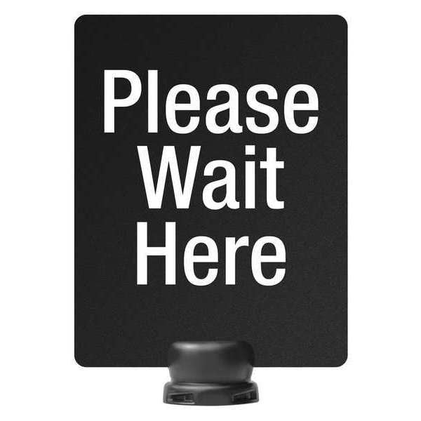 Sintra Sign, Message Please Wait Here, 80-1141TV/P4S