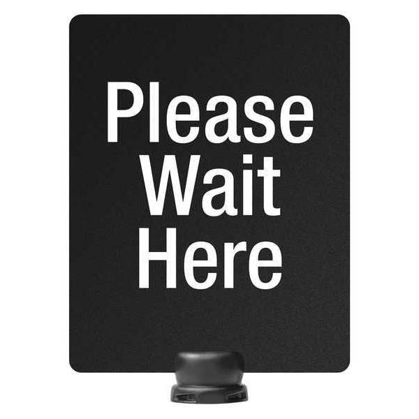 Sintra Sign, Message Please Wait Here, 80-1131TV/P4S