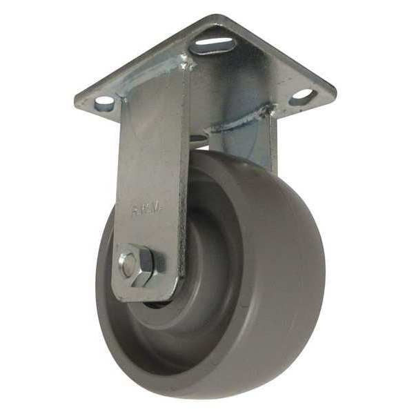 Rigid Plate Caster, Nylon, 5