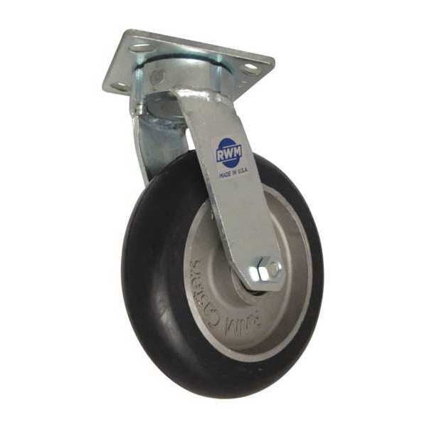Kngpnlss Swvl Plt Cstr, Polyurthn, 1500 lb