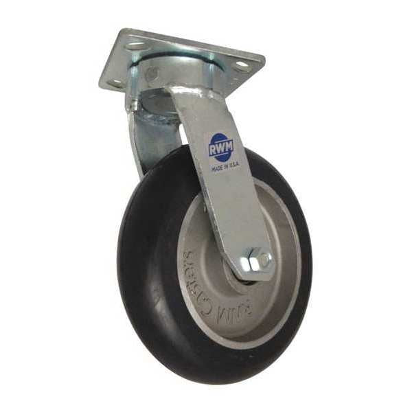 Kngpnlss Swvl Plt Cstr, Polyurthn, 1500 lb