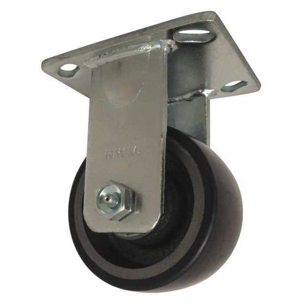 Plte Caster, Rgd, Poly, 4